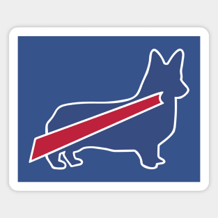 Buffalo Corgi Bills Magnet